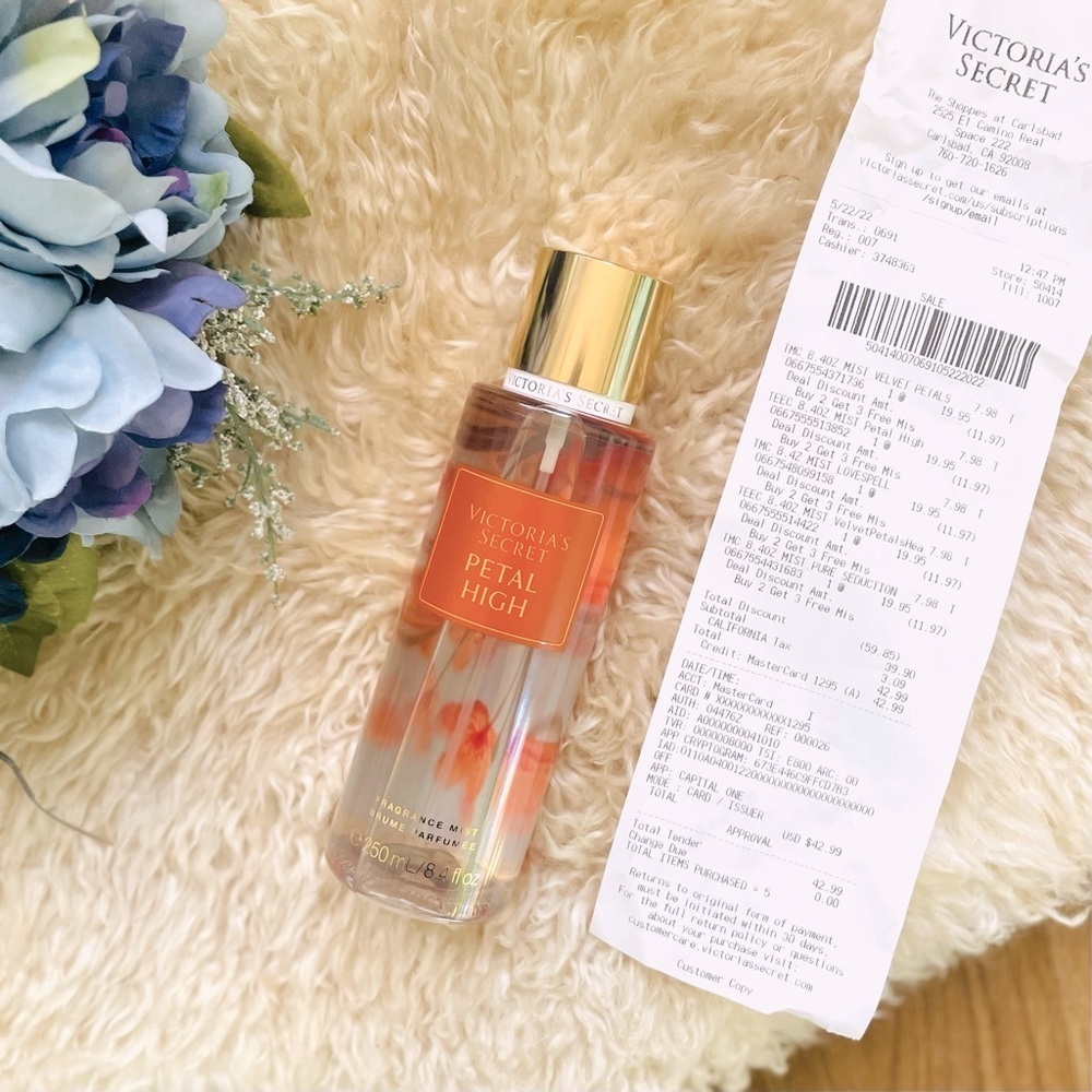 NWT Victoria's Secret Petal High Fragrance Mist Limited Edition Vintage Stock - Picture 7 of 9